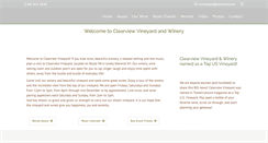 Desktop Screenshot of clearviewvineyard.com